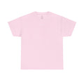 Smiling Rainbow Face Tee | Pastel Neon Backprint T‑Shirt