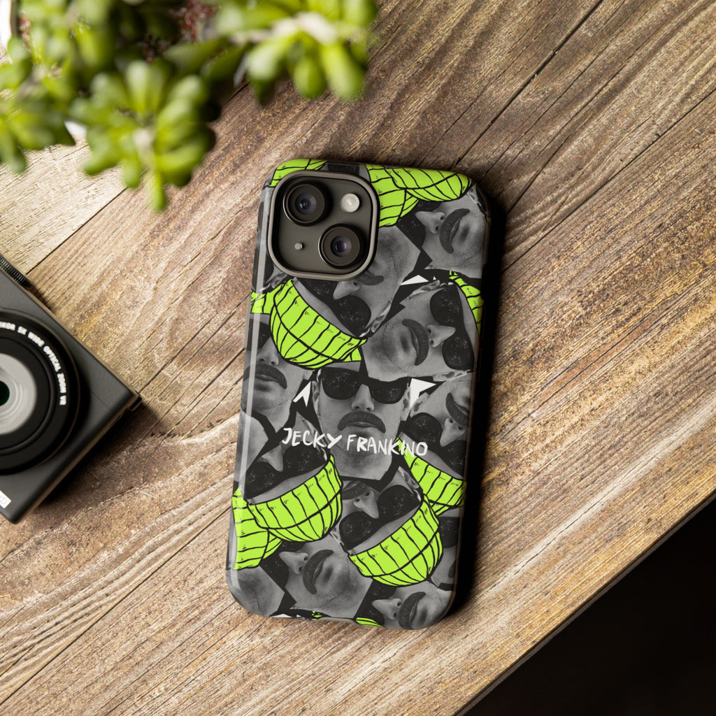 Neon Banana Face collage Phone Case | Tough Case
