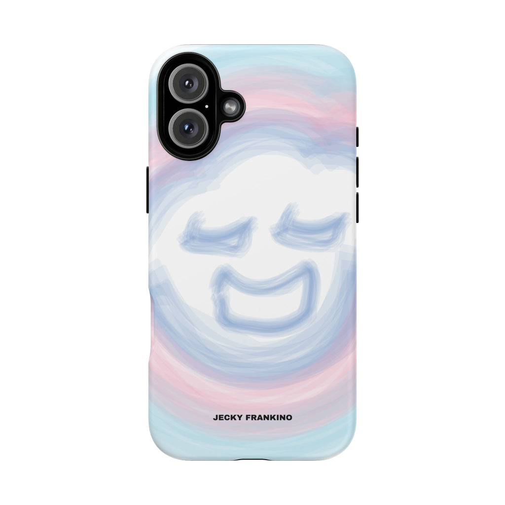 Pastel Smiley Face JECKY FRANKINO Phone Case | Tough Cases