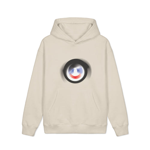 Blurred Tricolor Target logo Hoodie | Hooded Sweatshirt