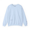 JECKY is/back Crewneck Sweatshirt | Minimal Back Text Design