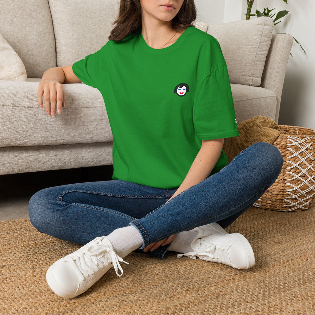 Smiling Jecky Frankino Face T-Shirt | Small Chest Graphic