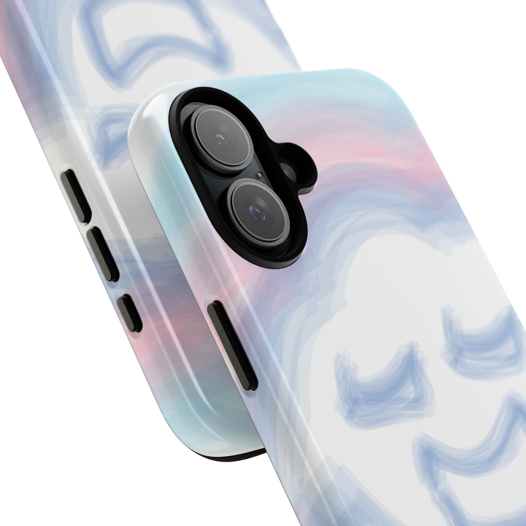 Pastel Smiley Face JECKY FRANKINO Phone Case | Tough Cases