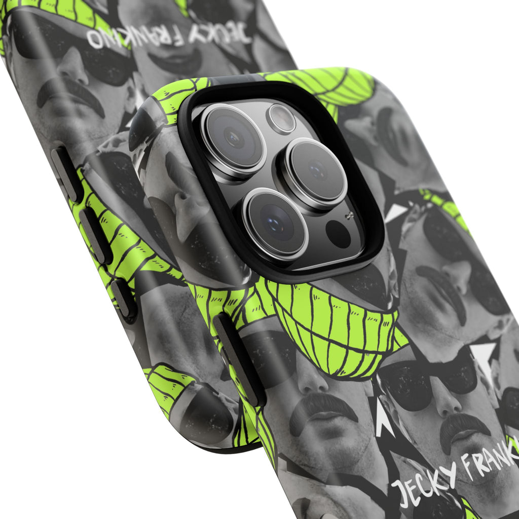 Neon Banana Face collage Phone Case | Tough Case