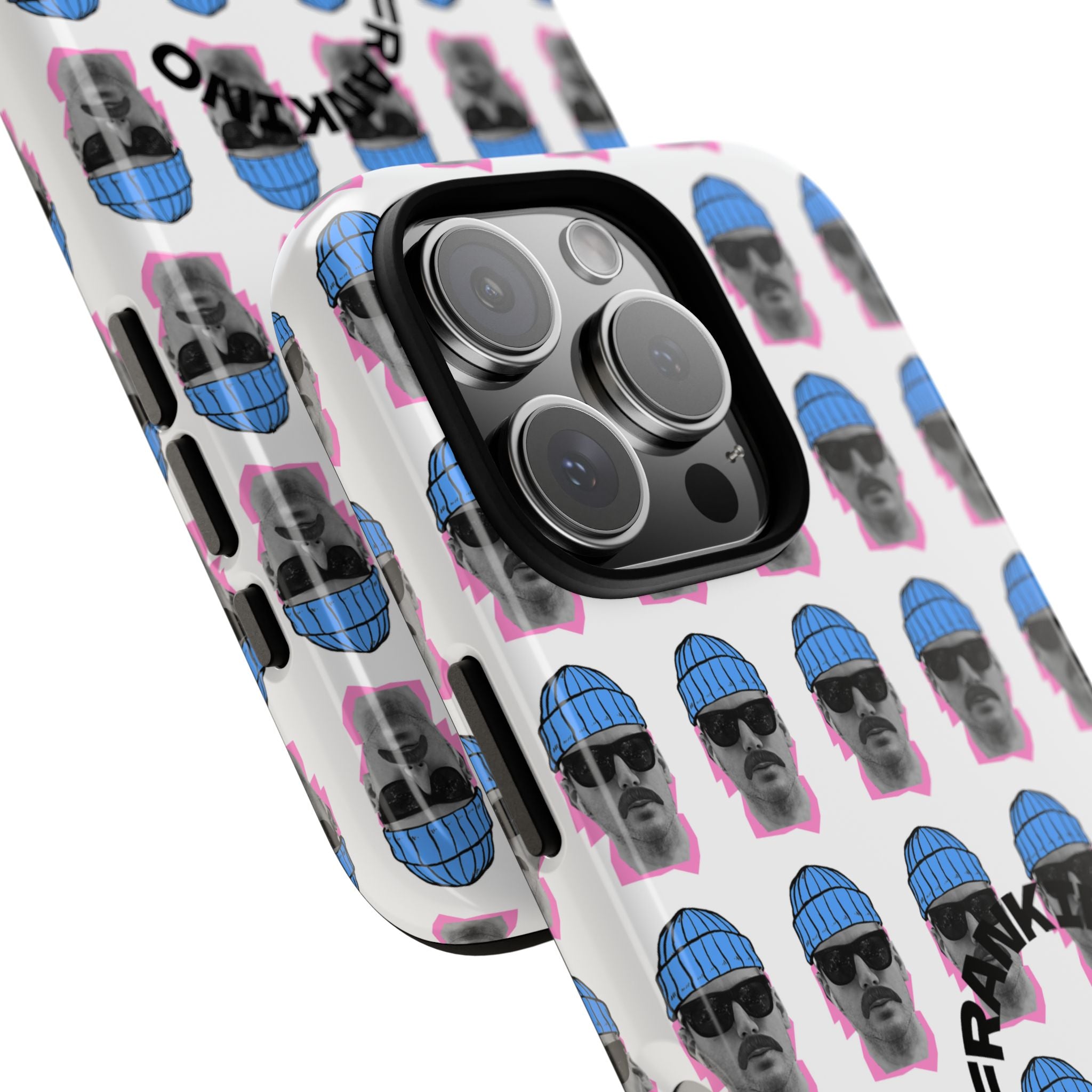 Bearded Man Pattern phone case | Tough Cases, repeating portrait design