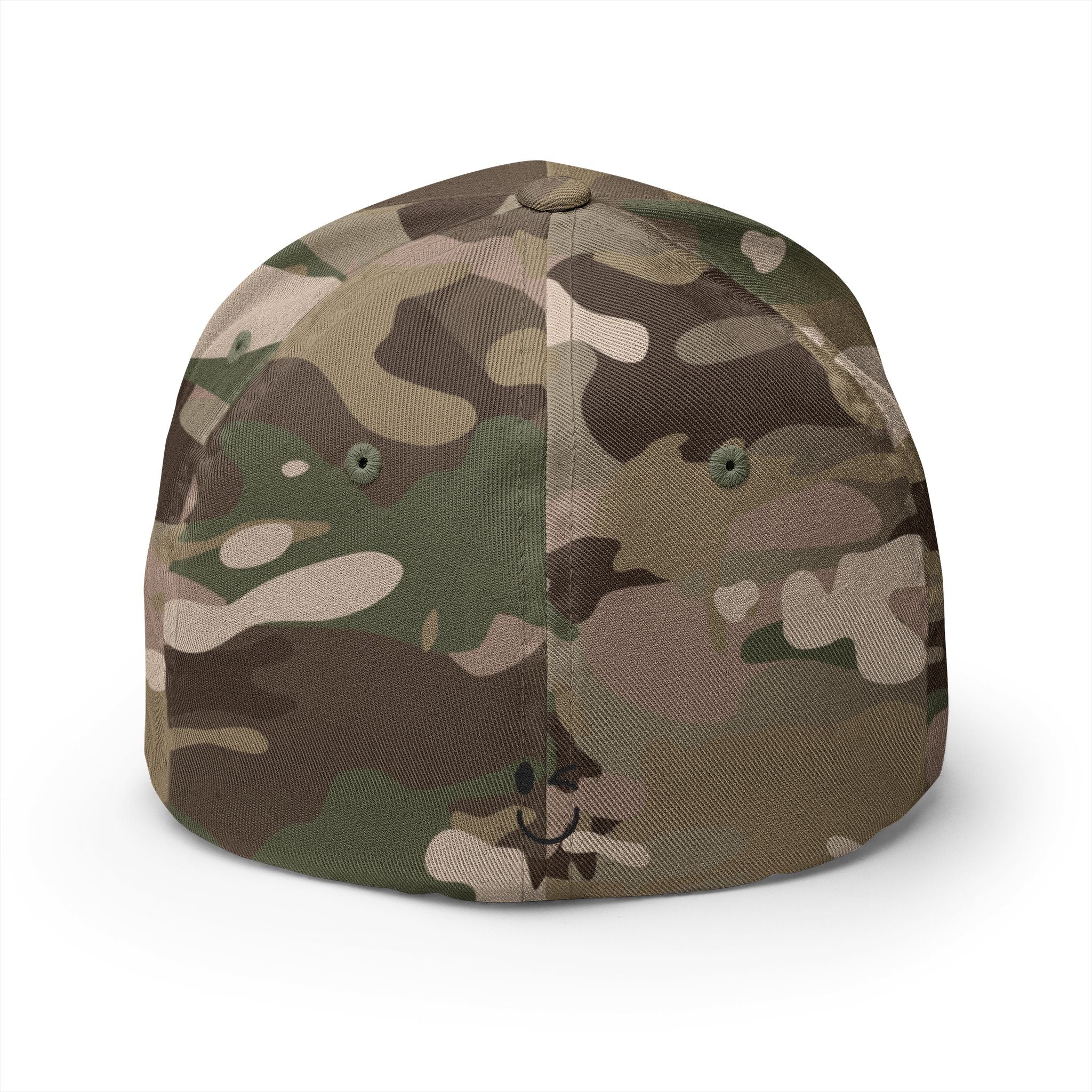 JECKY Text Patch Cap | Embroidered Baseball Hat, Winking Back Detail