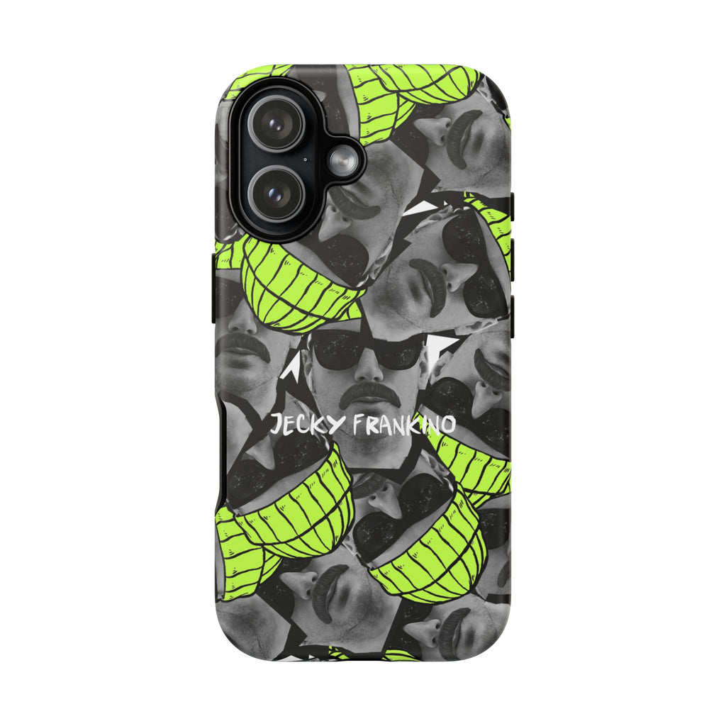 Neon Banana Face collage Phone Case | Tough Case