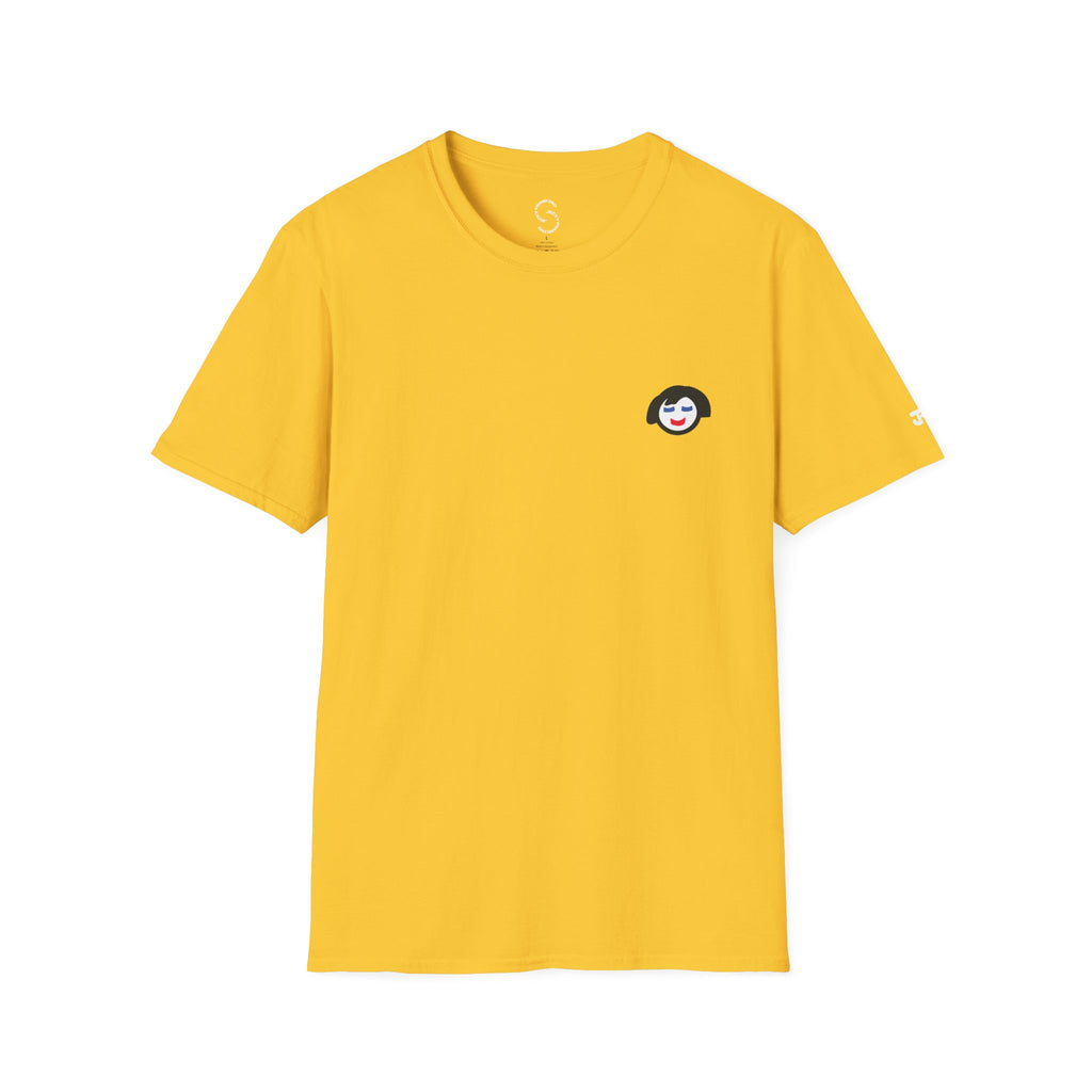 Smiling Jecky Frankino Face T-Shirt | Small Chest Graphic