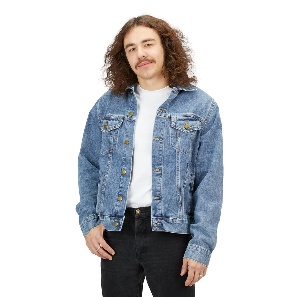 Classic Denim Jacket | Men's Jean Jacket, Light Blue Casual Outerwear