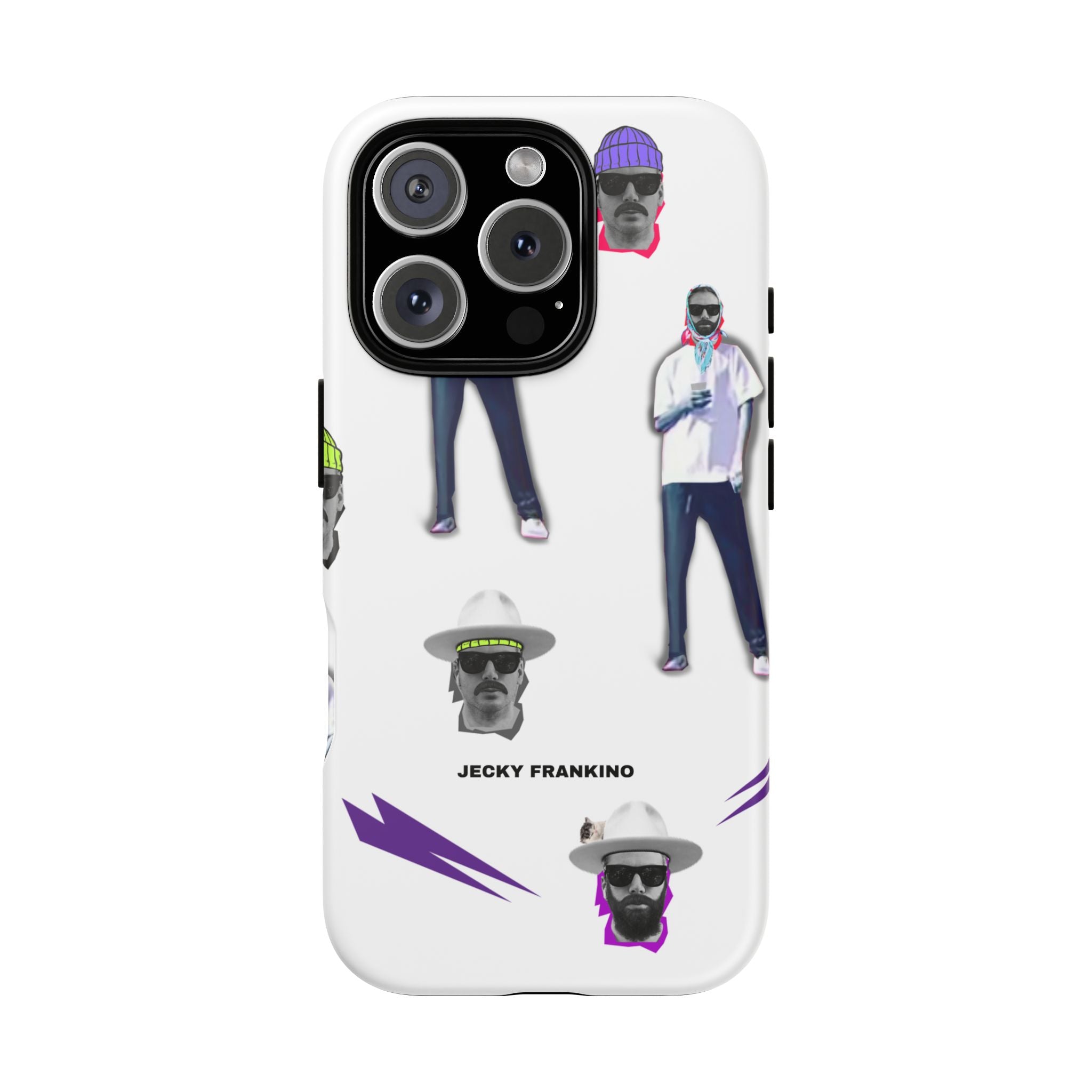 Retro Cool Character Pattern phone case | Tough Cases