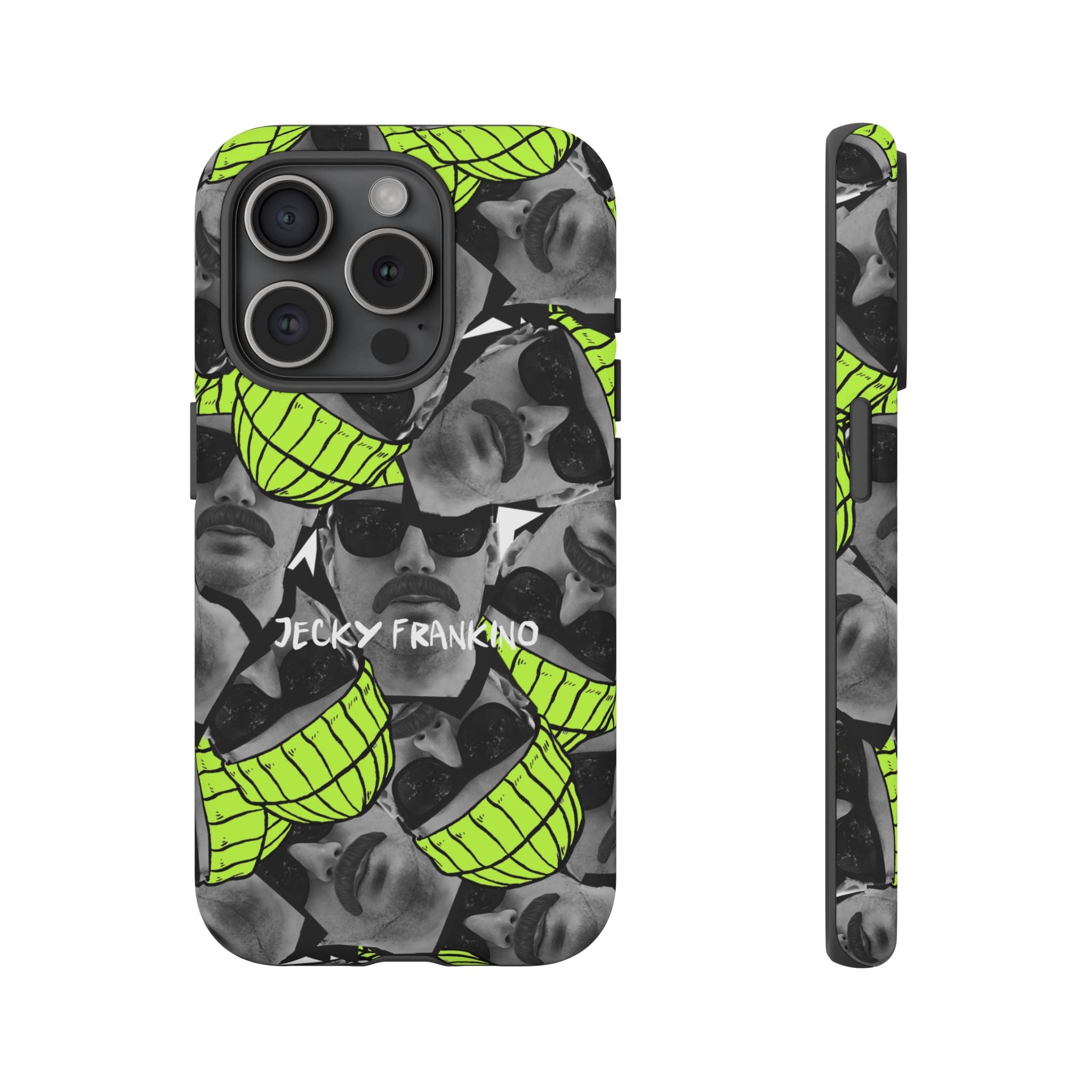 Neon Banana Face collage Phone Case | Tough Case
