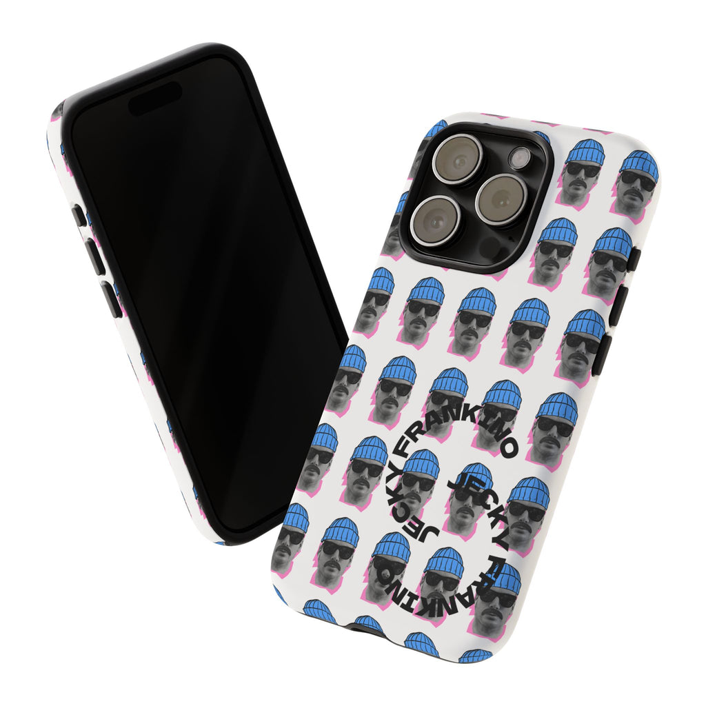 Bearded Man Pattern phone case | Tough Cases, repeating portrait design