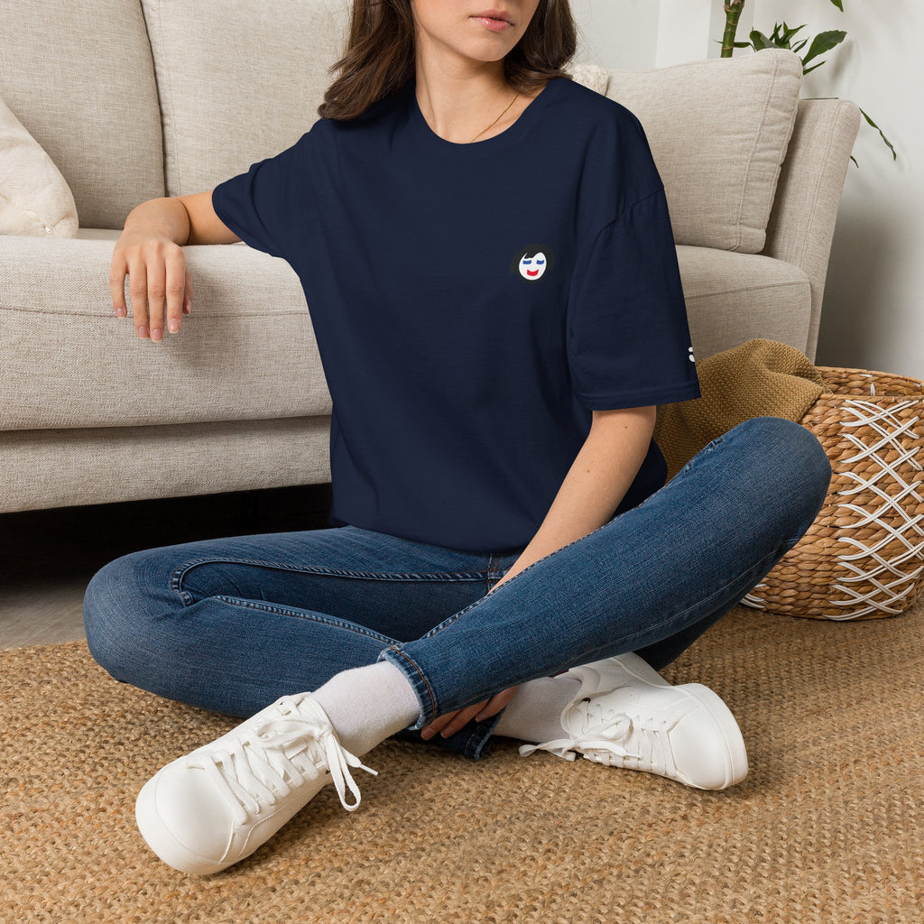 Smiling Jecky Frankino Face T-Shirt | Small Chest Graphic