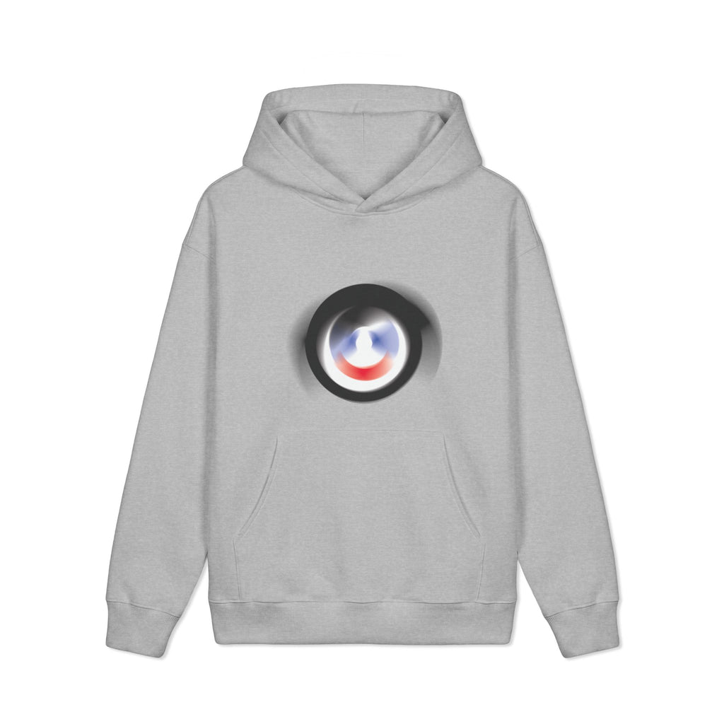 Blurred Tricolor Target logo Hoodie | Hooded Sweatshirt