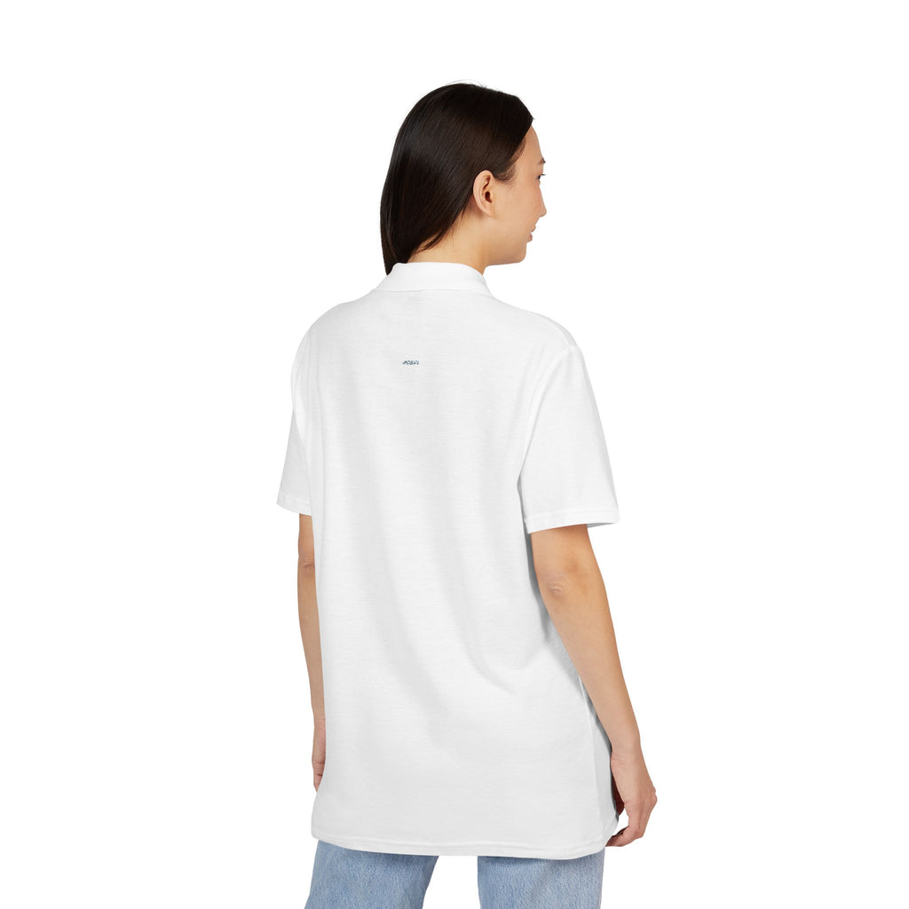 Minimal Jecky Face Logo  embroidered  Polo