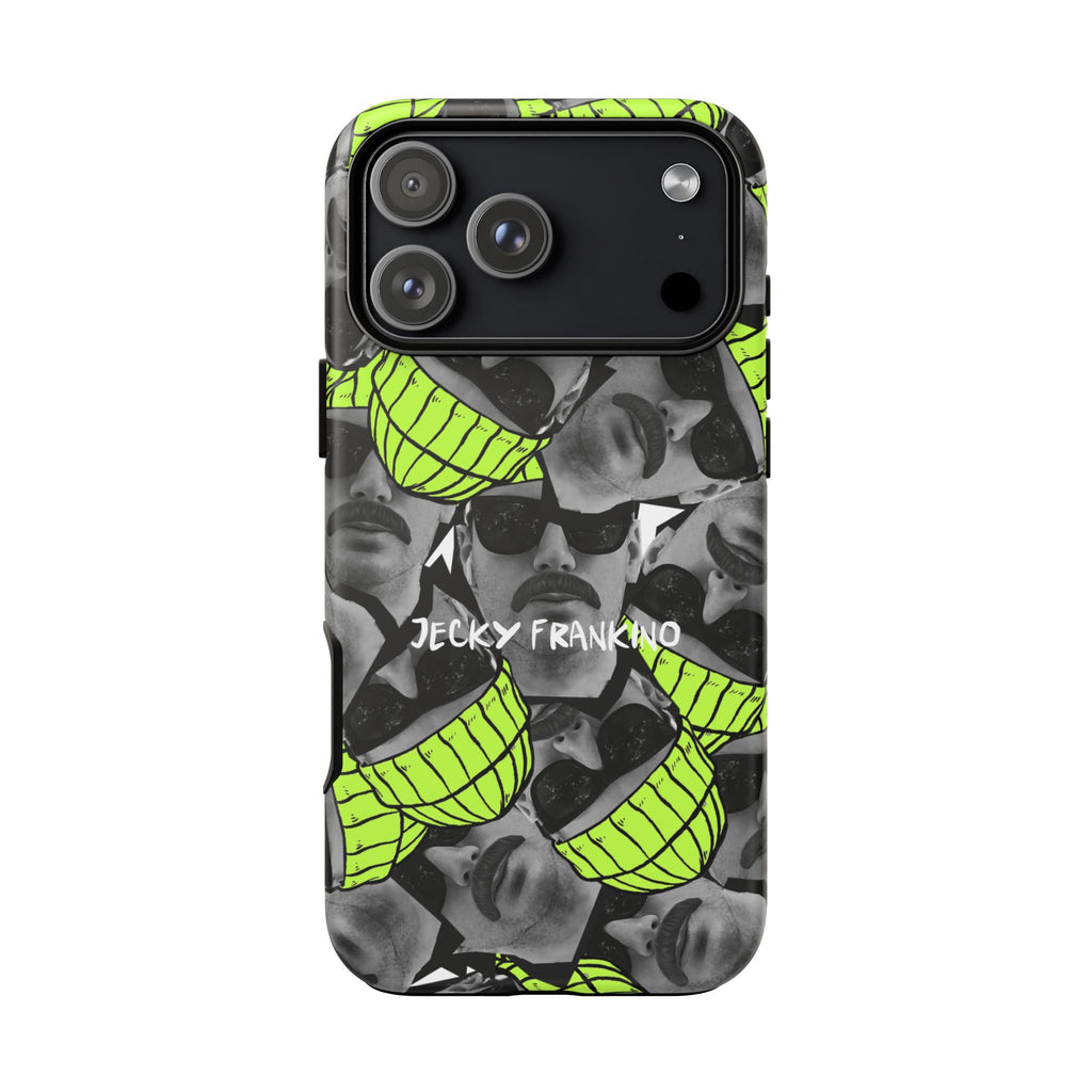 Neon Banana Face collage Phone Case | Tough Case