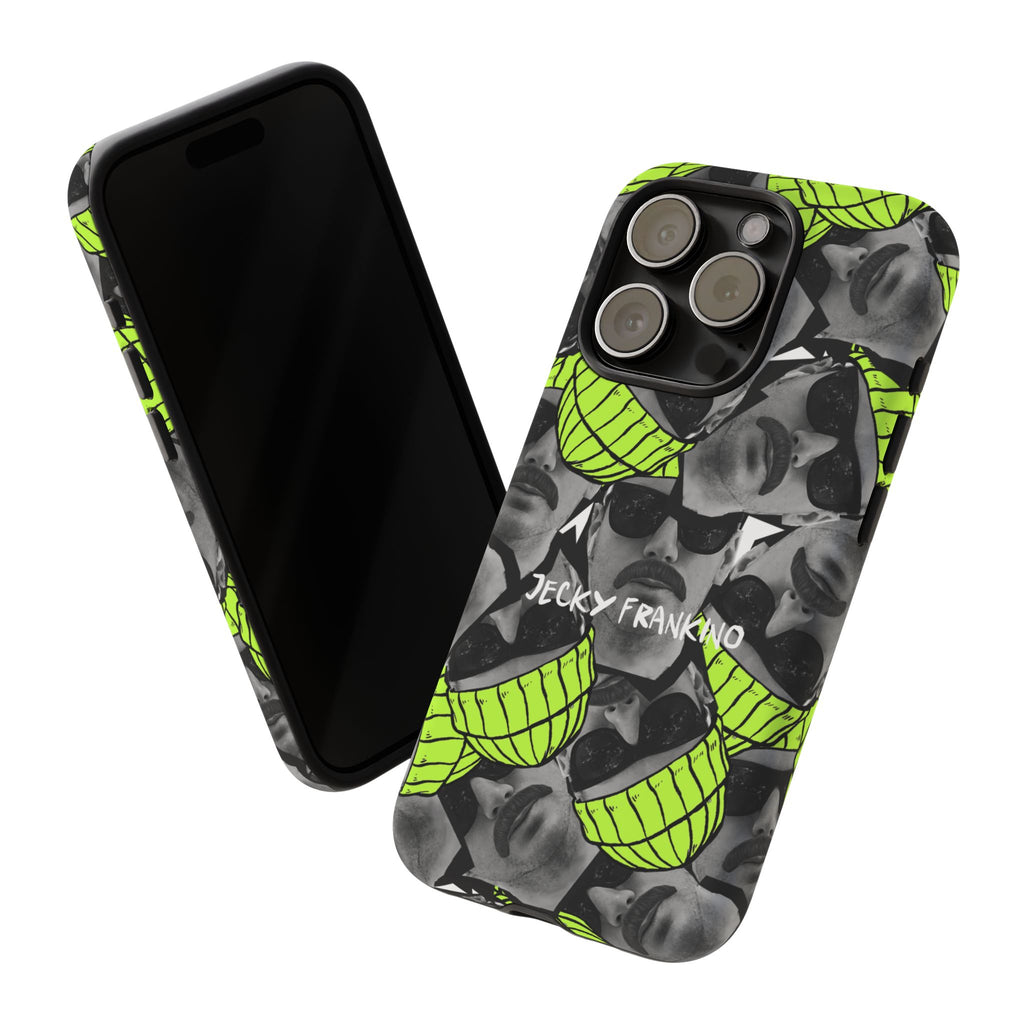 Neon Banana Face collage Phone Case | Tough Case