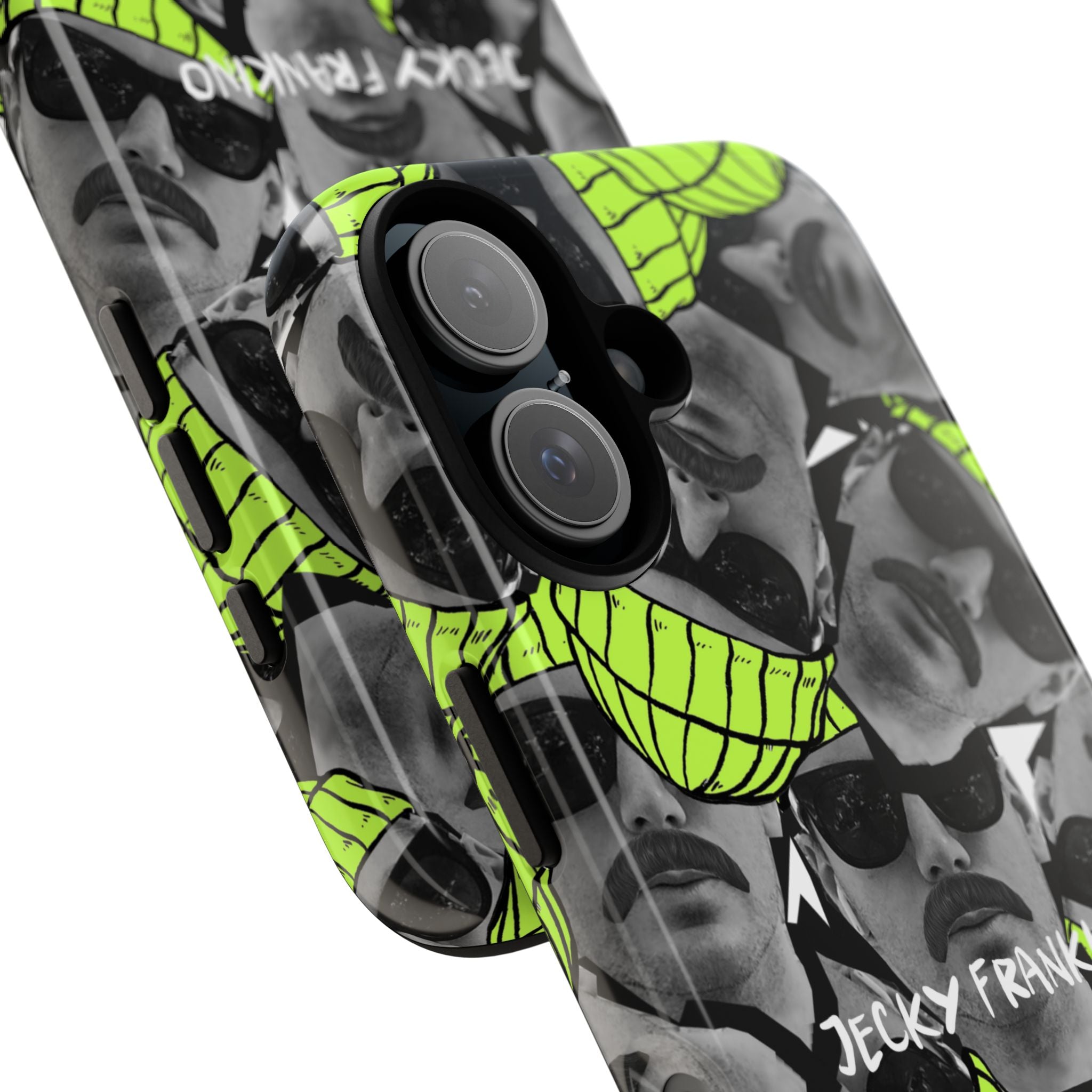 Neon Banana Face collage Phone Case | Tough Case