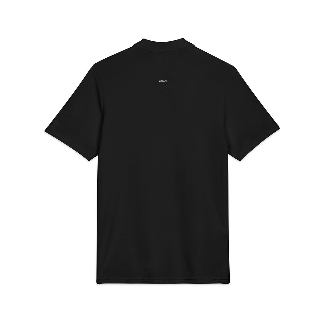 Minimal Jecky Face Logo  embroidered  Polo