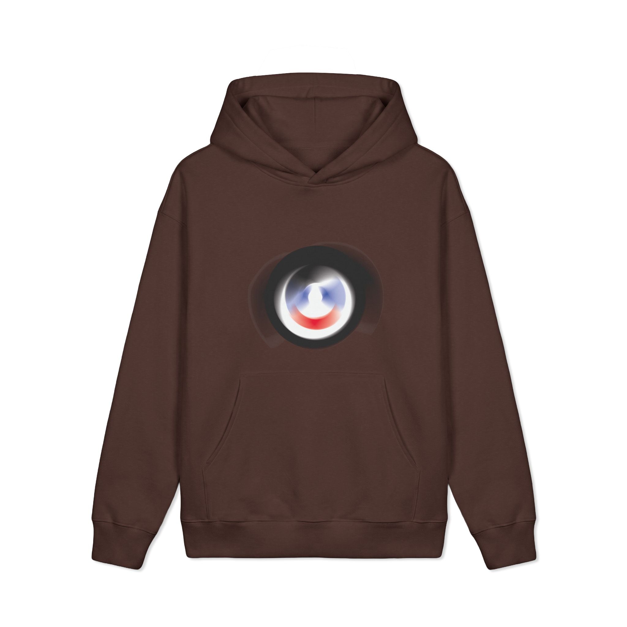 Blurred Tricolor Target logo Hoodie | Hooded Sweatshirt