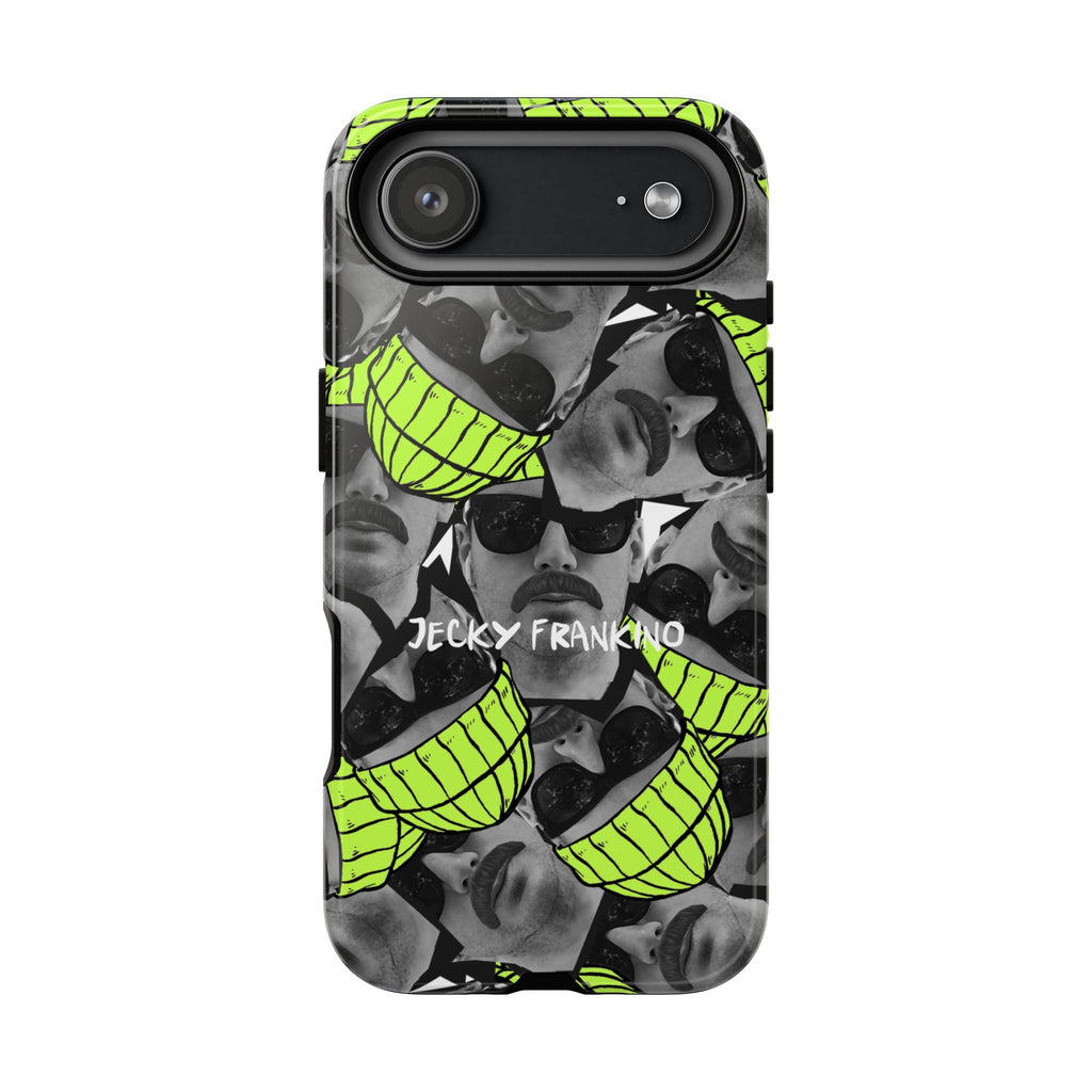 Neon Banana Face collage Phone Case | Tough Case