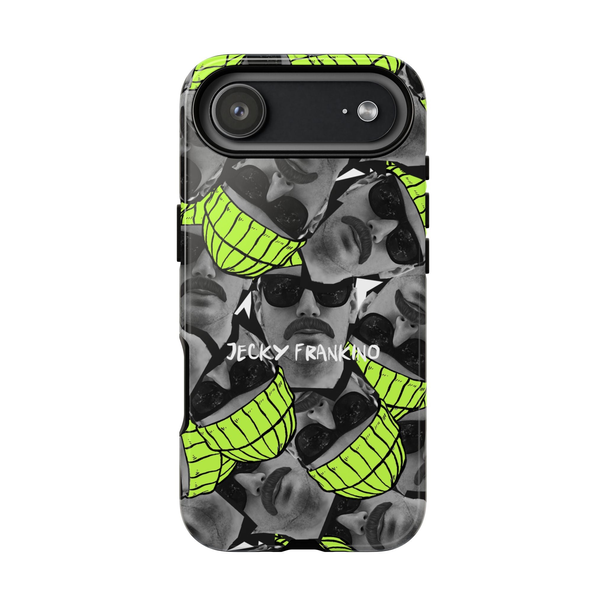 Neon Banana Face collage Phone Case | Tough Case