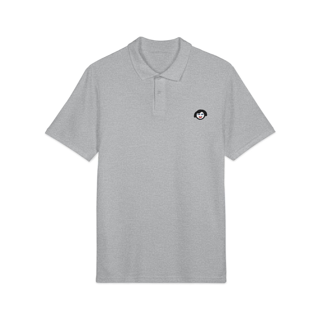 Minimal Jecky Face Logo  embroidered  Polo