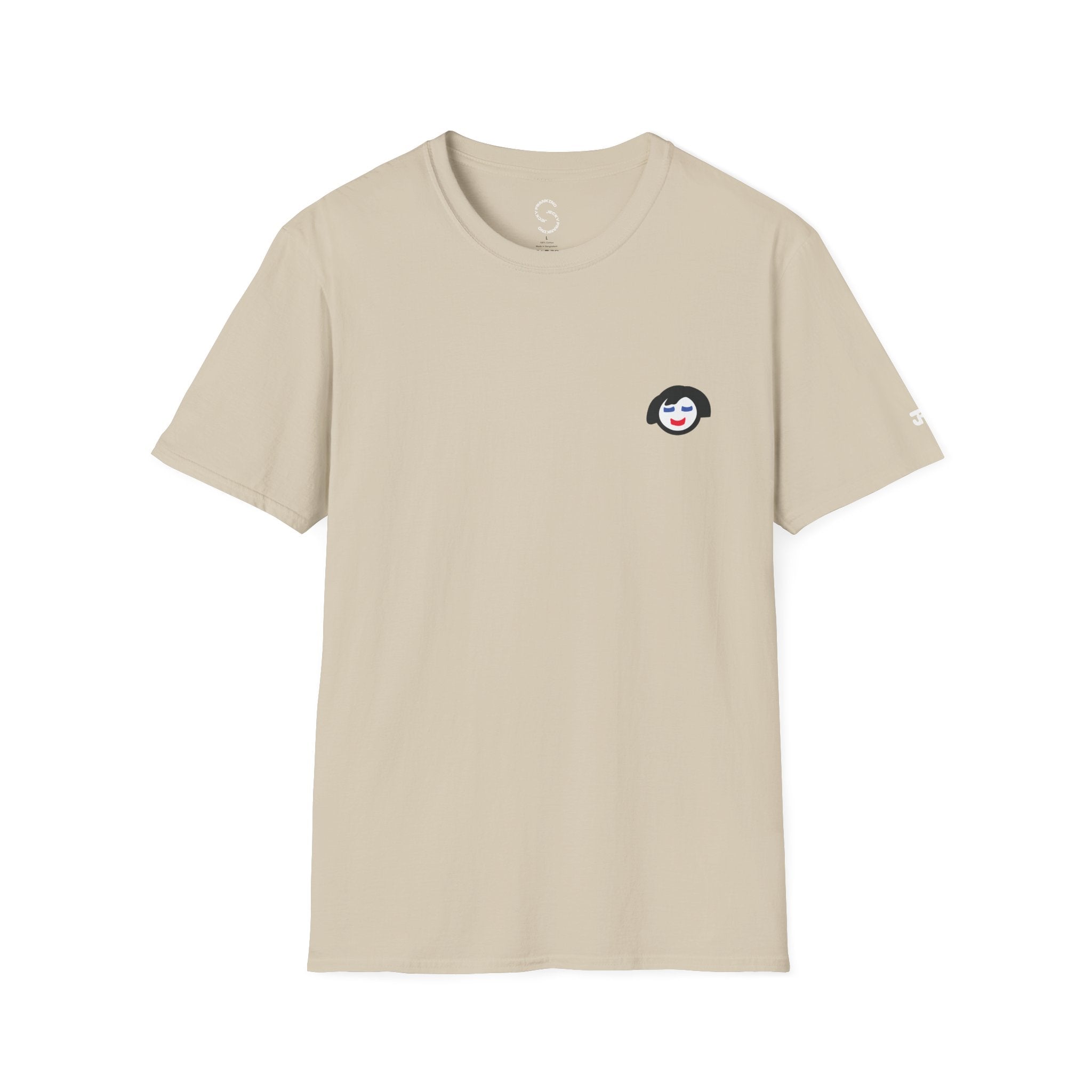 Smiling Jecky Frankino Face T-Shirt | Small Chest Graphic