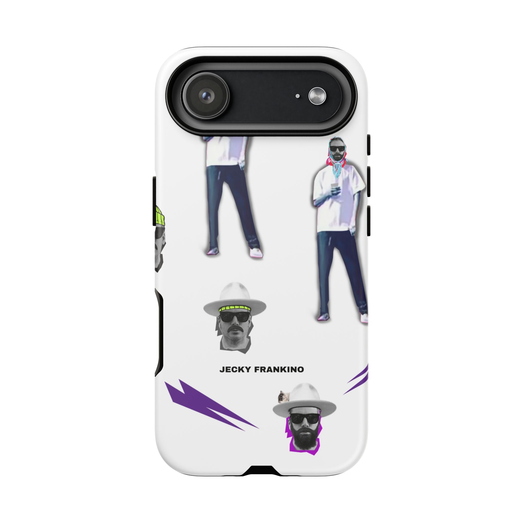 Retro Cool Character Pattern phone case | Tough Cases