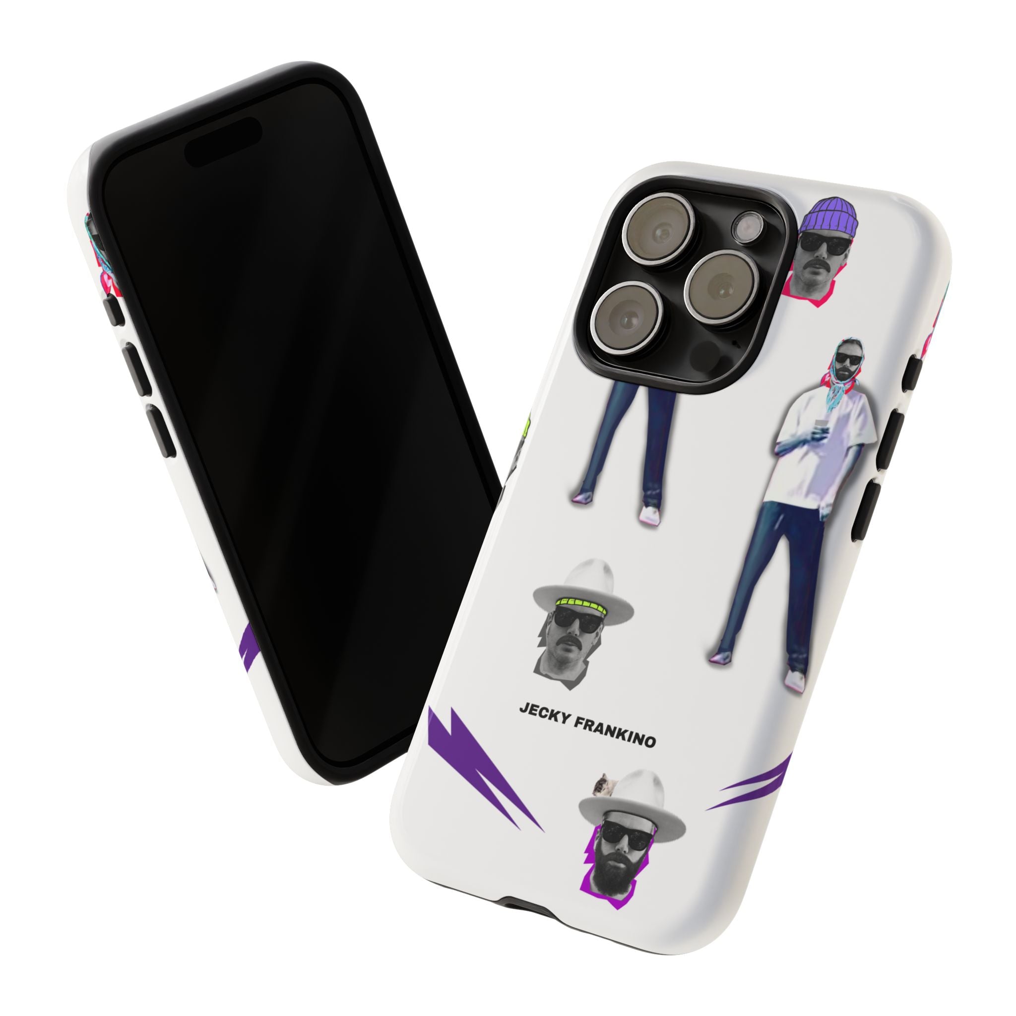 Retro Cool Character Pattern phone case | Tough Cases
