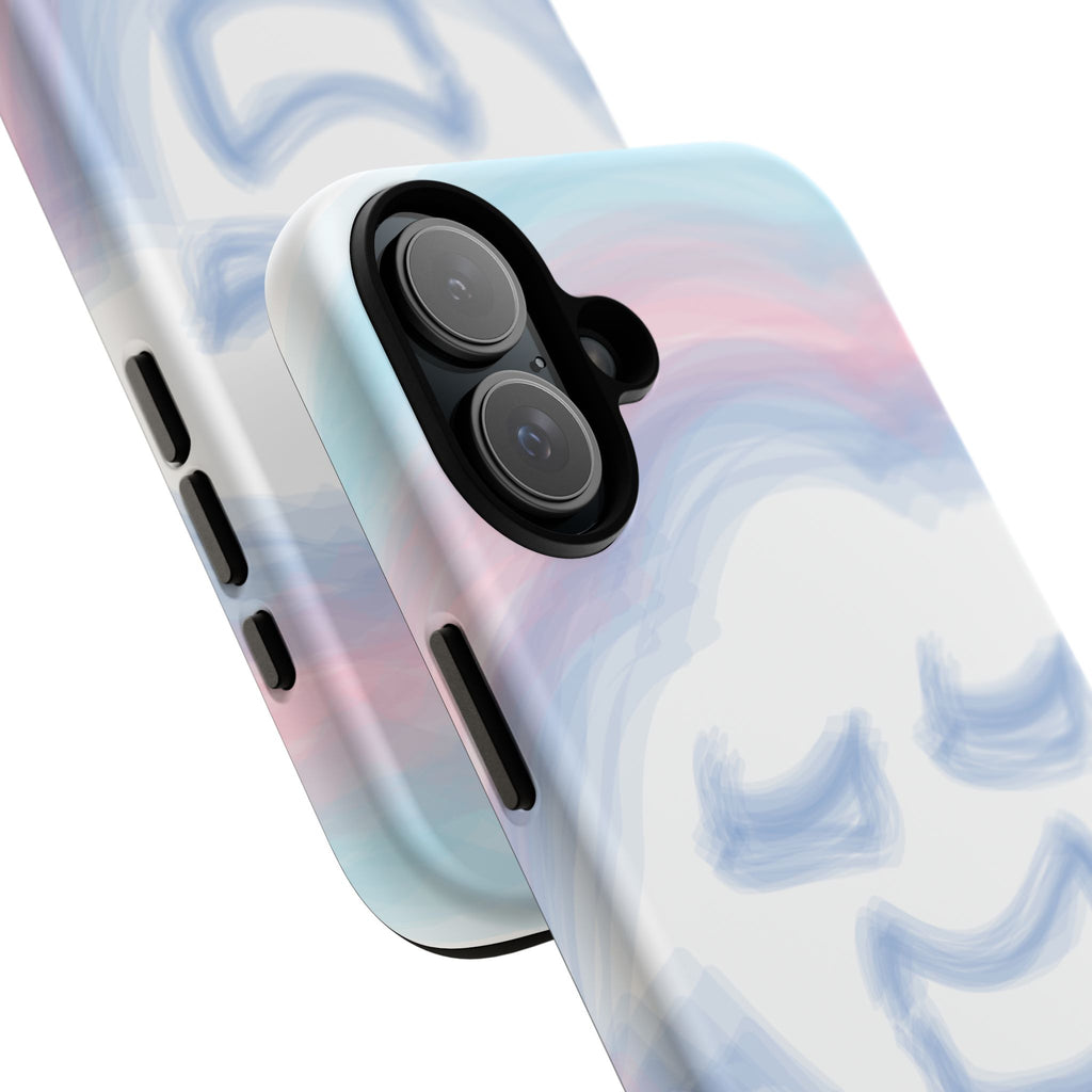 Pastel Smiley Face JECKY FRANKINO Phone Case | Tough Cases