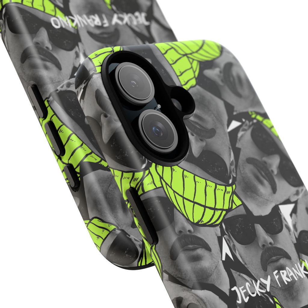 Neon Banana Face collage Phone Case | Tough Case