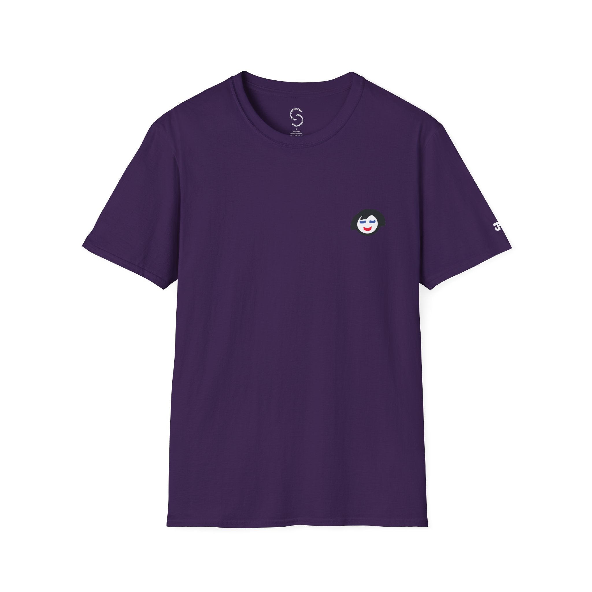Smiling Jecky Frankino Face T-Shirt | Small Chest Graphic