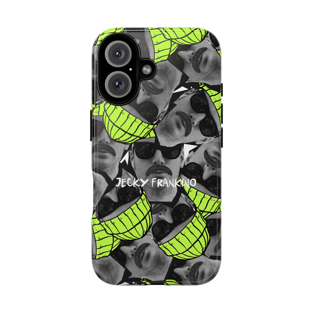 Neon Banana Face collage Phone Case | Tough Case