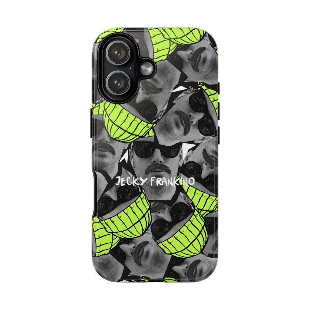 Neon Banana Face collage Phone Case | Tough Case