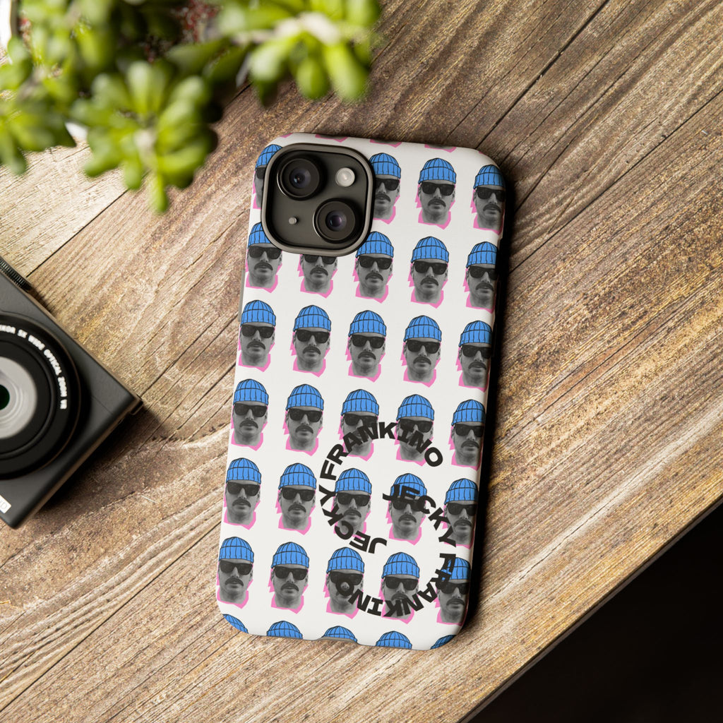 Bearded Man Pattern phone case | Tough Cases, repeating portrait design