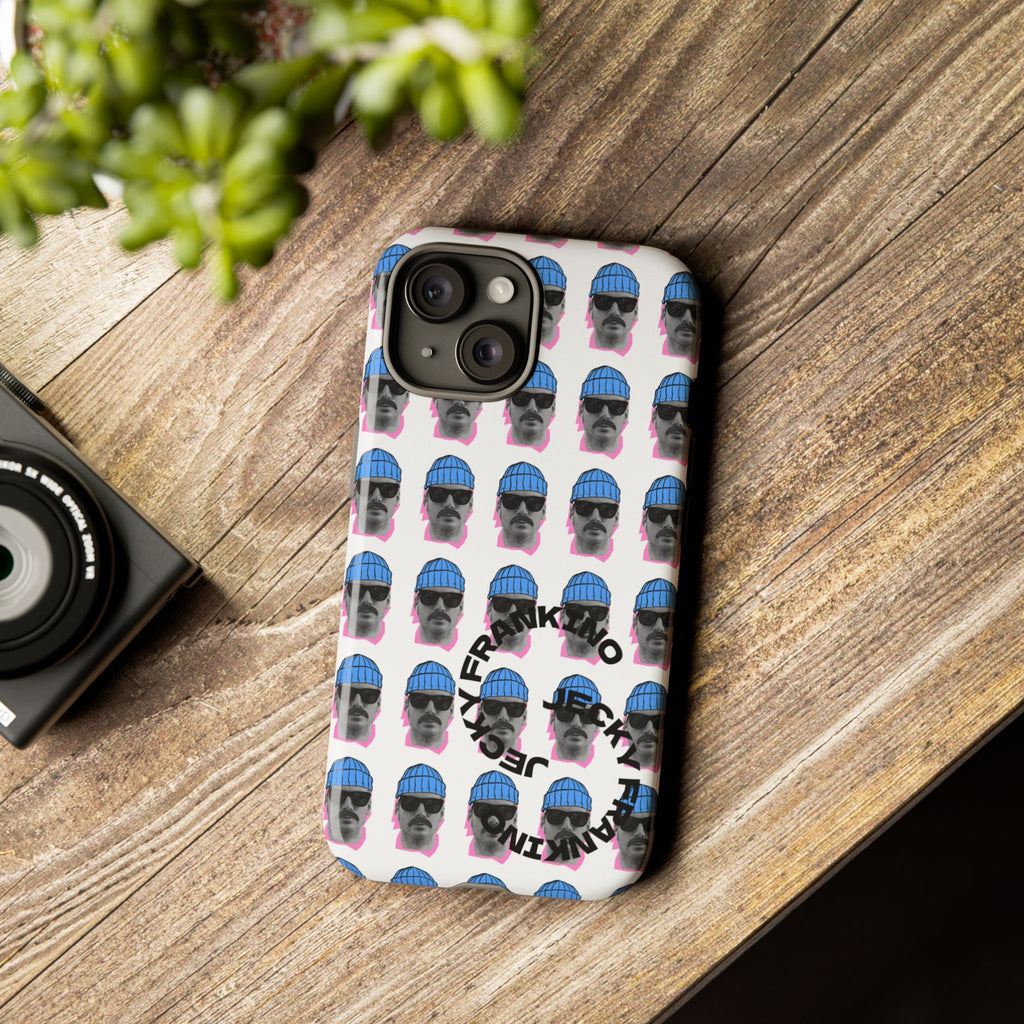 Bearded Man Pattern phone case | Tough Cases, repeating portrait design