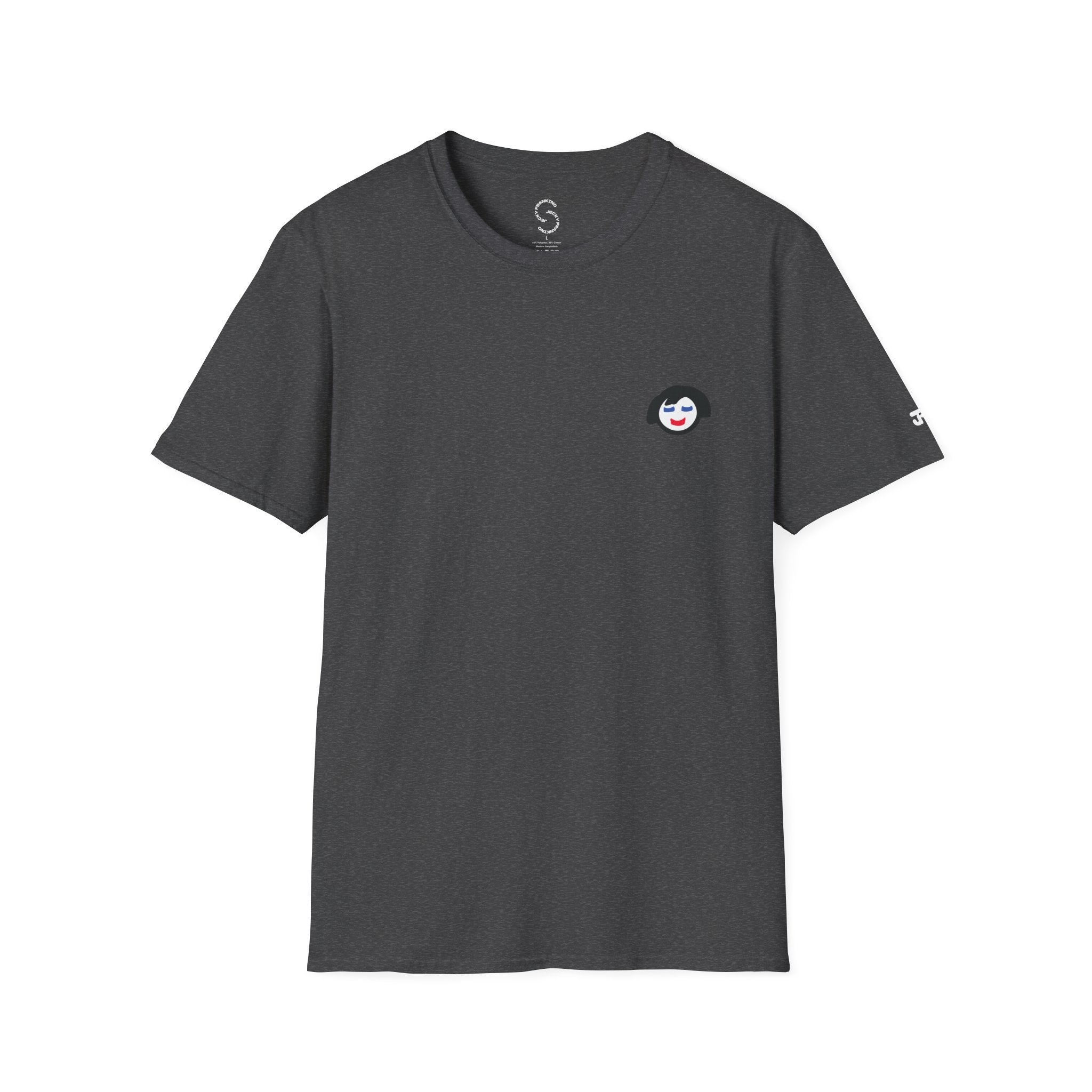 Smiling Jecky Frankino Face T-Shirt | Small Chest Graphic