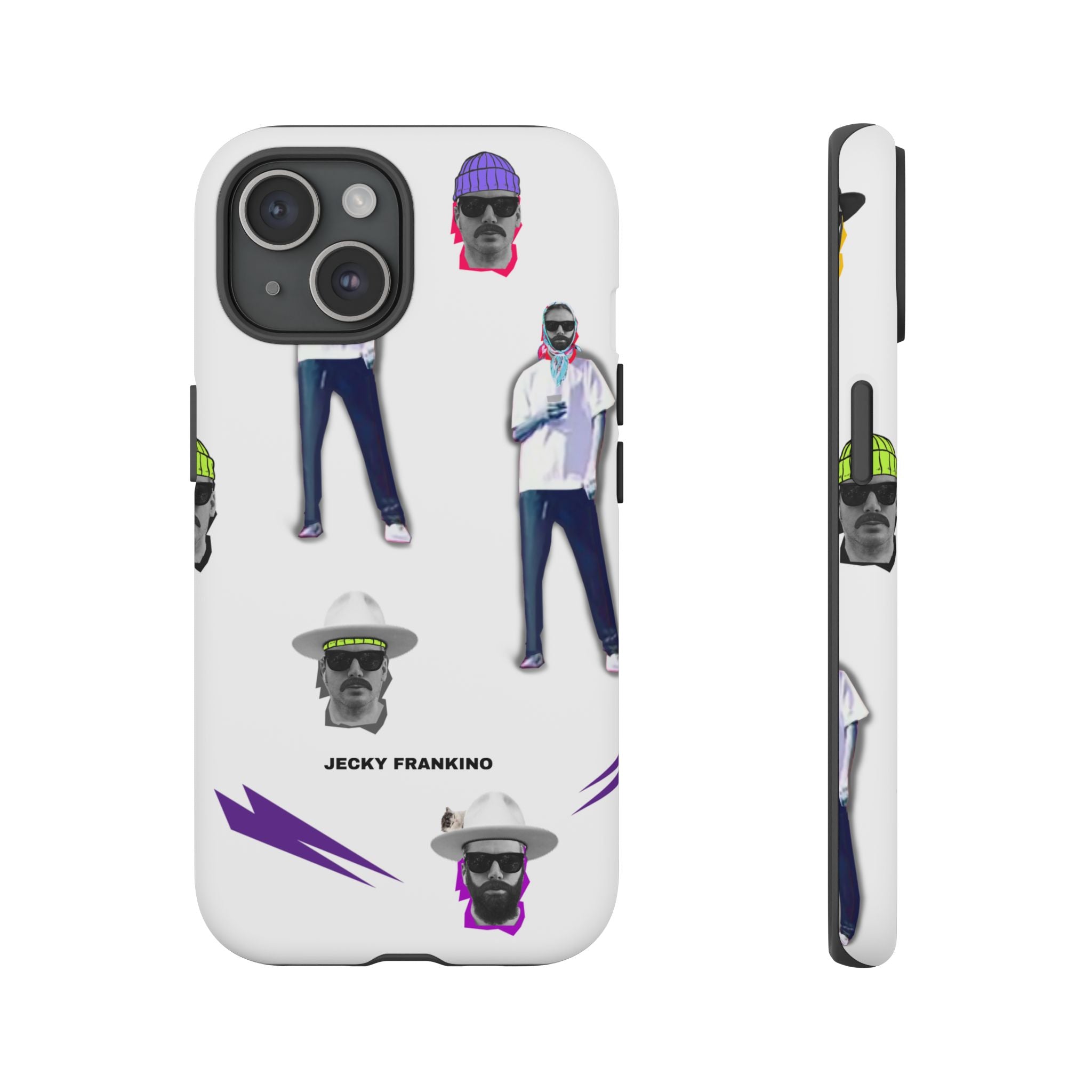 Retro Cool Character Pattern phone case | Tough Cases