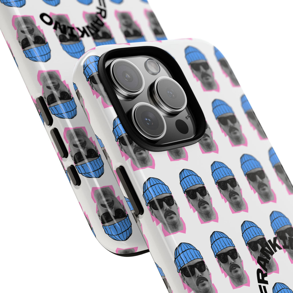 Bearded Man Pattern phone case | Tough Cases, repeating portrait design