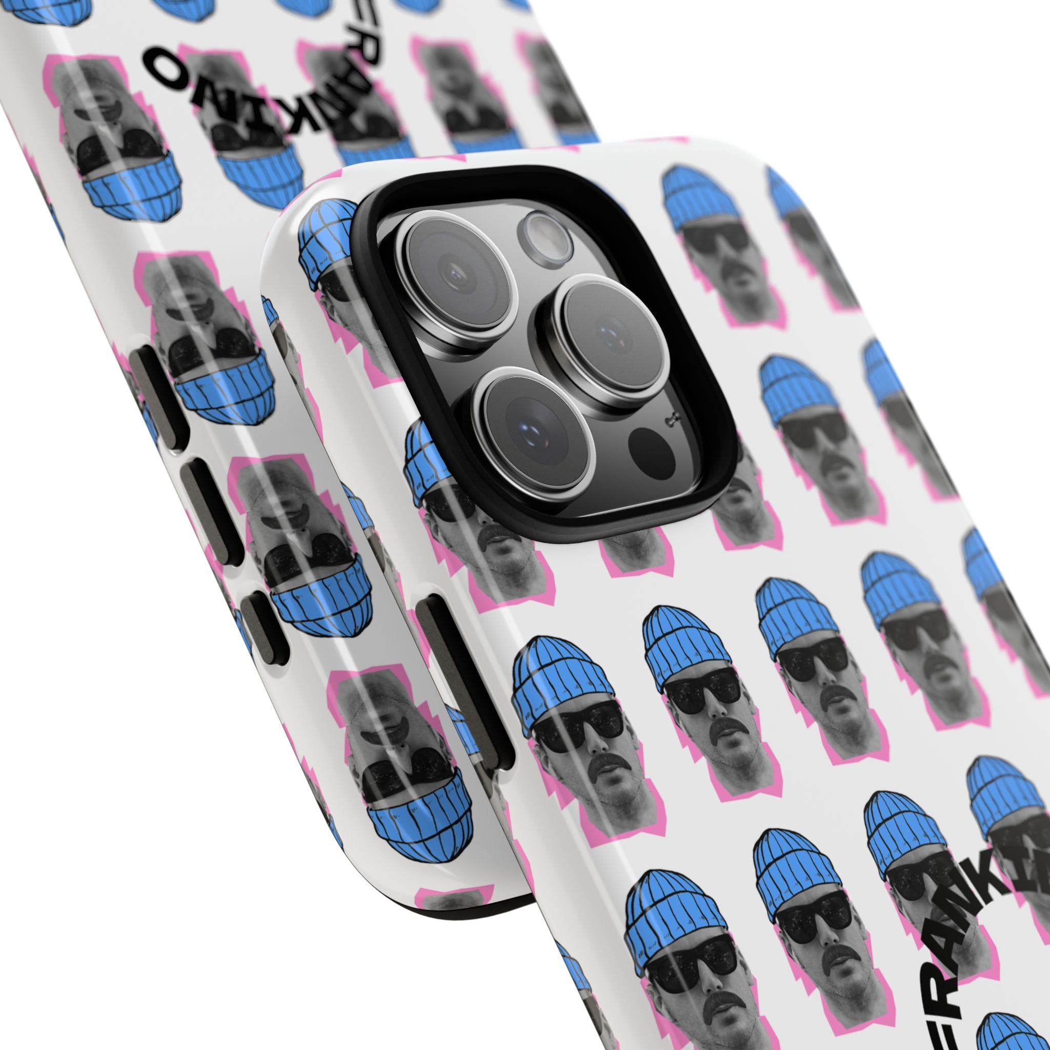 Bearded Man Pattern phone case | Tough Cases, repeating portrait design