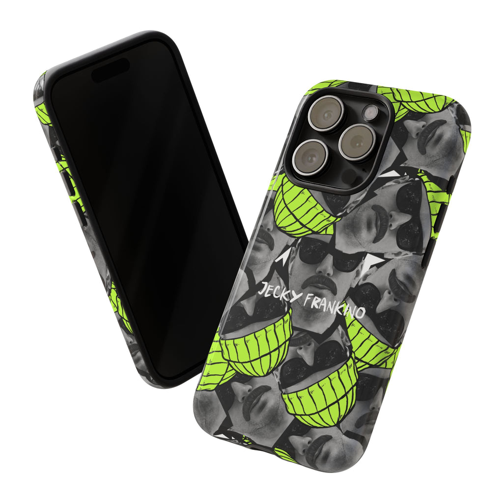 Neon Banana Face collage Phone Case | Tough Case