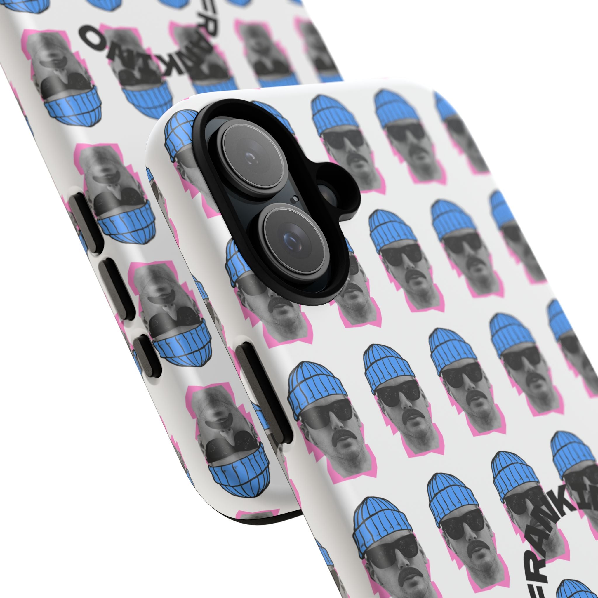 Bearded Man Pattern phone case | Tough Cases, repeating portrait design