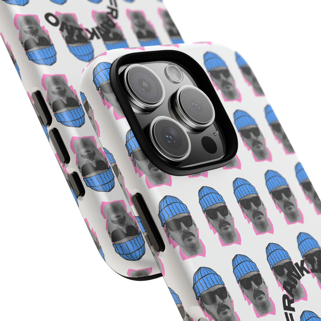 Bearded Man Pattern phone case | Tough Cases, repeating portrait design