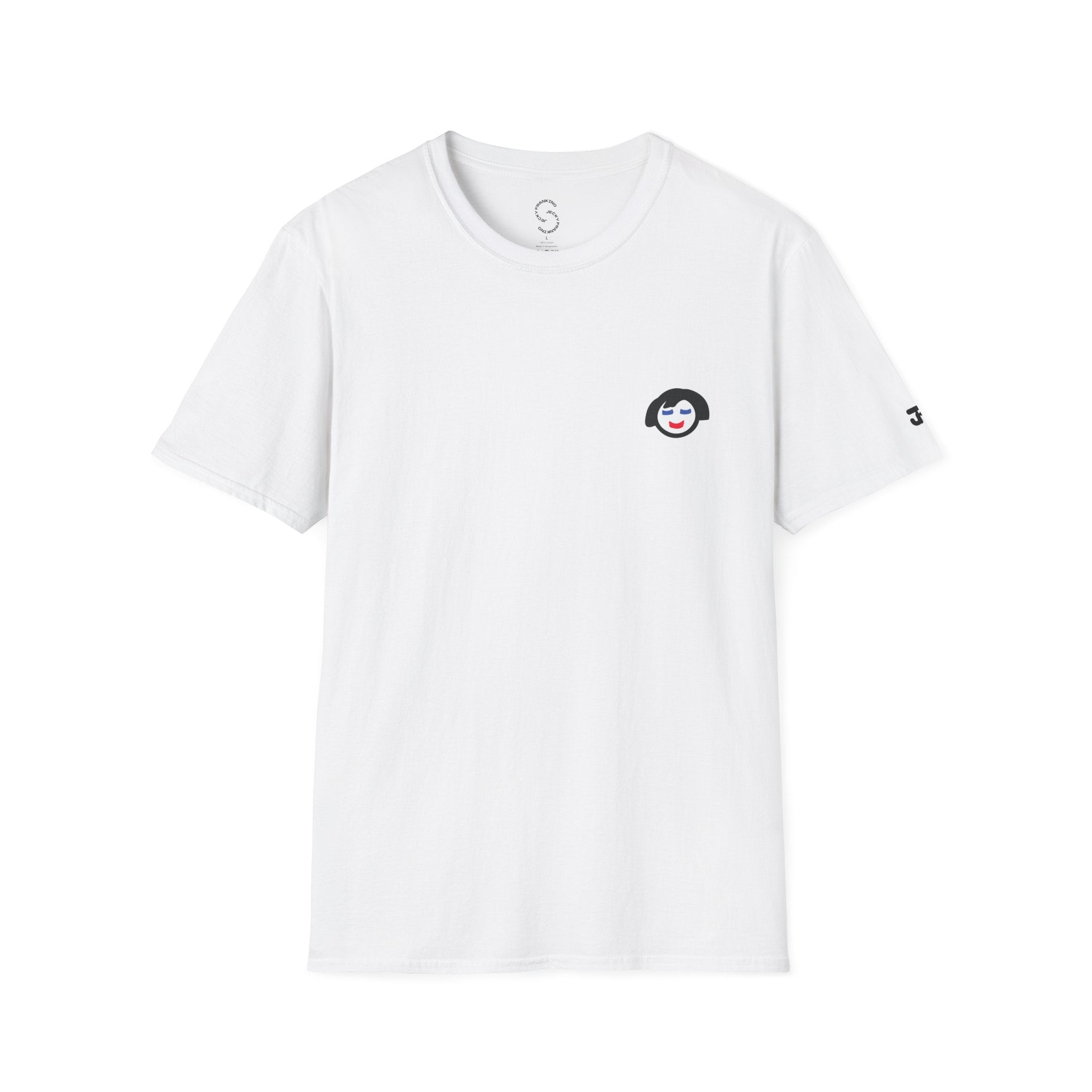 Smiling Jecky Frankino Face T-Shirt | Small Chest Graphic