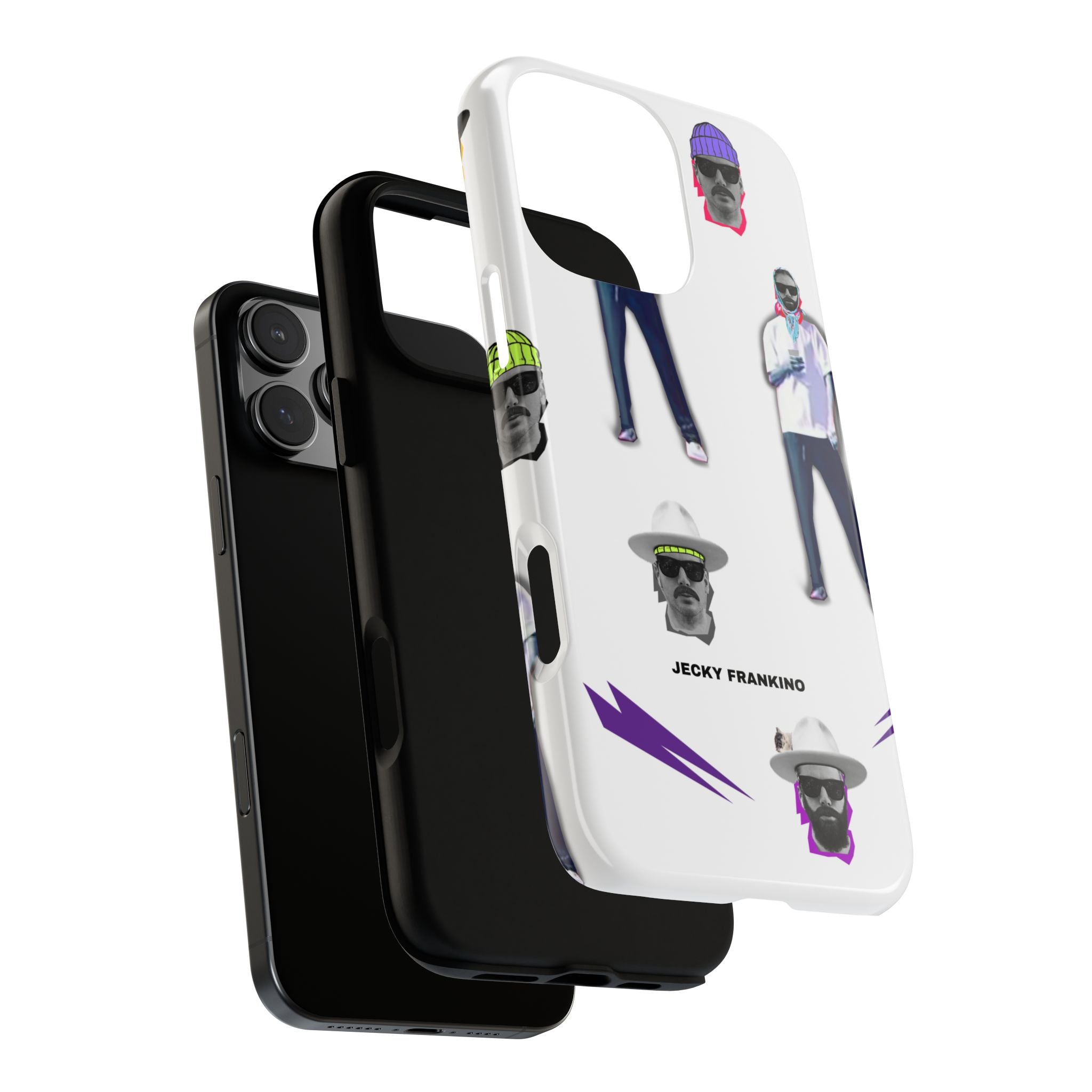 Retro Cool Character Pattern phone case | Tough Cases